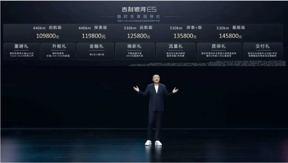 用對(duì)了“心臟”的吉利銀河E5，成為爆款只是時(shí)間問題